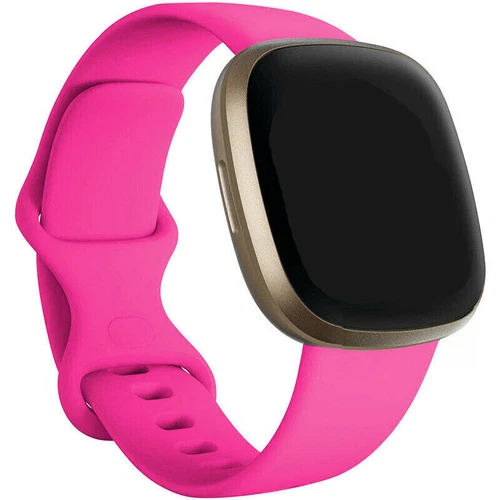 For Fitbit Versa 4/3 Sense 2/1 Soft Silicone Wrist Strap Replacement Watch Band - Picture 7 of 41