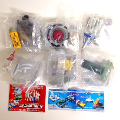 BANDAI THUNDERBIRDS LOT RARES MODEL KITS 1,2,3 ET 4 NEUFS