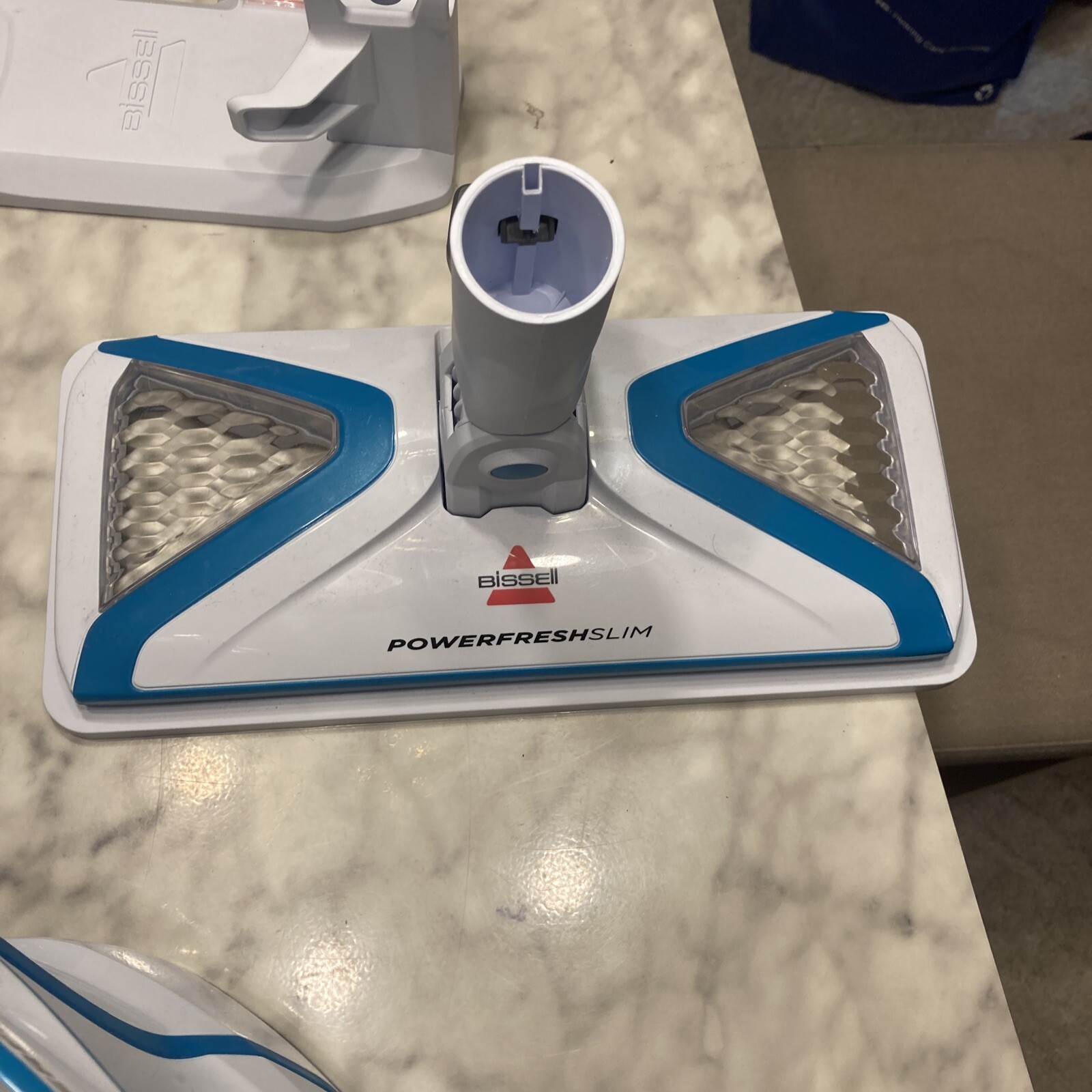 Bissell 2075A Powerfresh Slim Steam Mop White/Blue Tested 11120238983 eBay