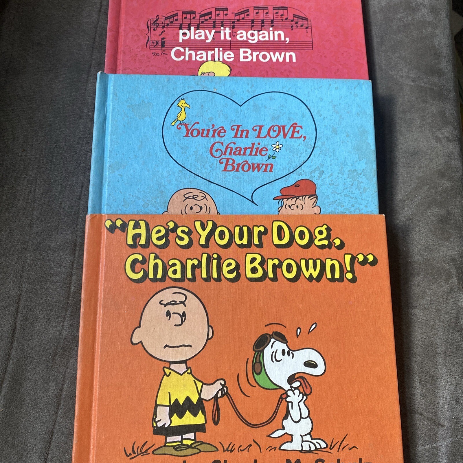 lot of 3 vintage Peanuts Charlie Brown paperback books early 70s eBay