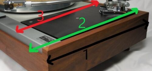 Thorens TD125 MK 1 /MK II Turntable Dust Cover - Picture 2 of 5