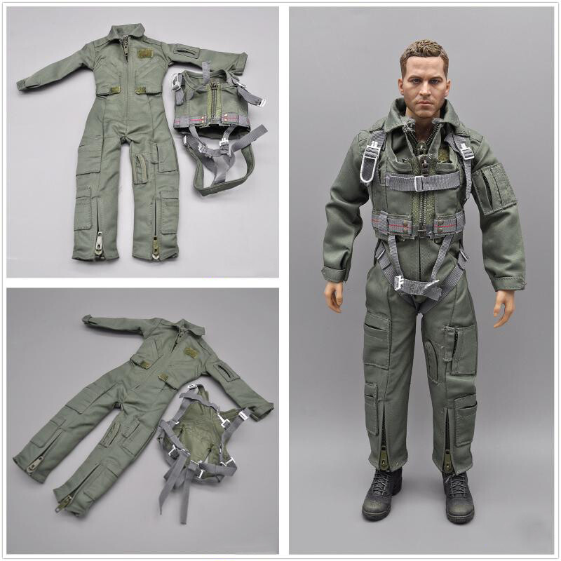 ホットトイズ COMBAT AIR FORCE AIRCREW PILOT Hottoys 1/6 F-22 Combat Aircrew Pilot Action Figure Model