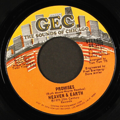 HEAVEN & EARTH: i can't seem to forget you / promises GEC 7