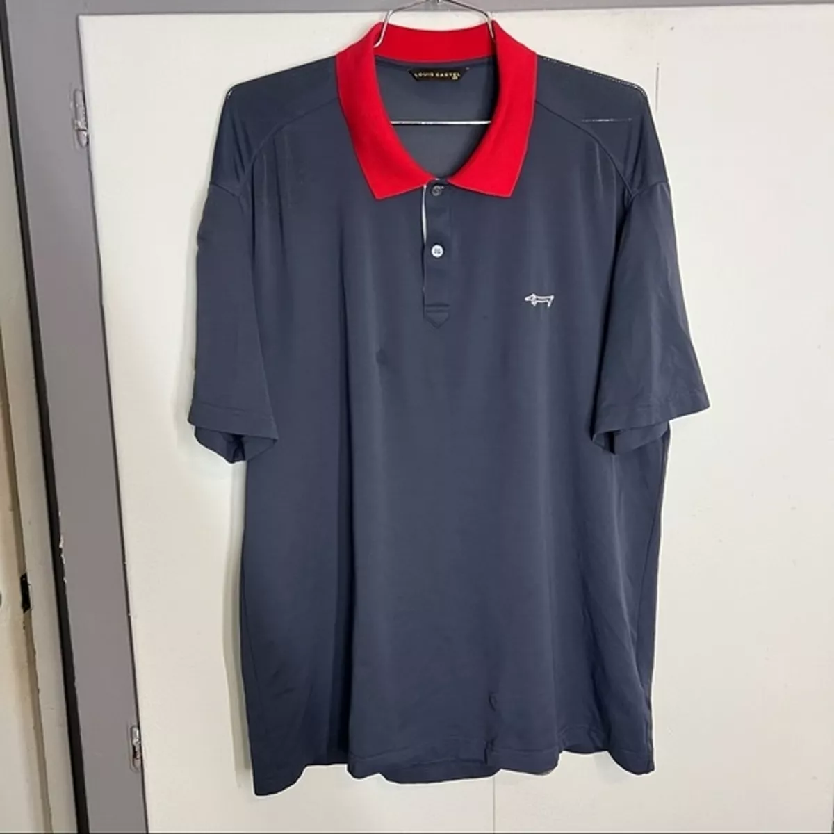 Louis Castel Mens Short Sleeve Golf Polo Shirt Size 100