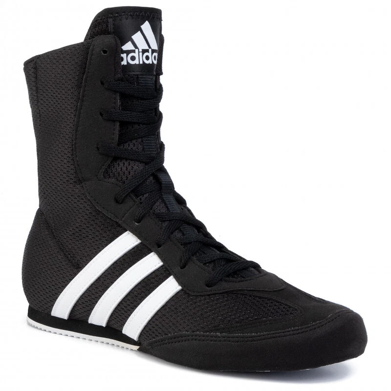 Herren Boxschuhe Adidas Box Hog 2 Boxen Schuhe Schwarz Boxing Boots FX0561