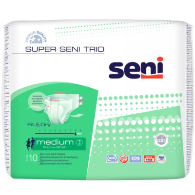 Super Seni Trio M (Medium)  1x10-6x10 Stück Windelhose - OVP vom med.Fachhändler