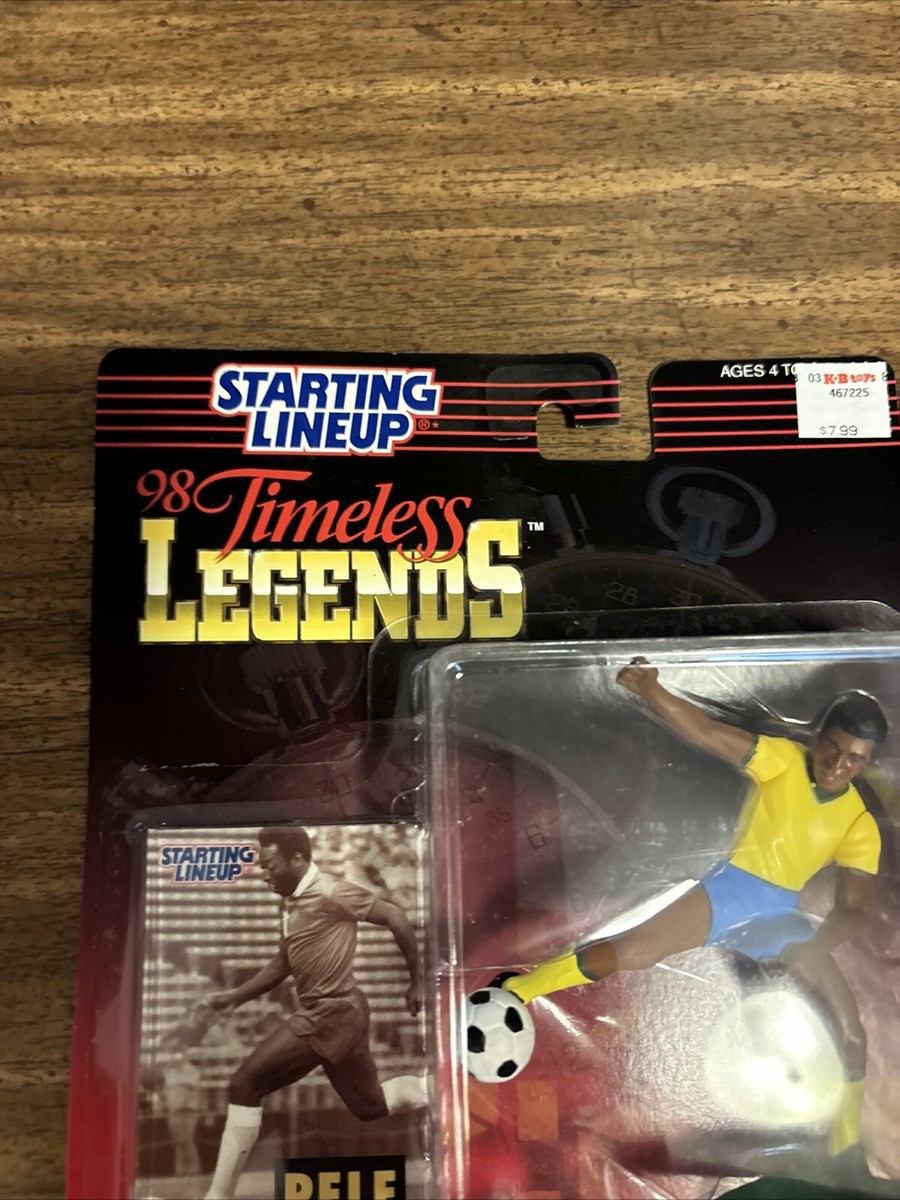Starting Lineup Soccer Timeless Legends 1998 Pele Figure Kenner