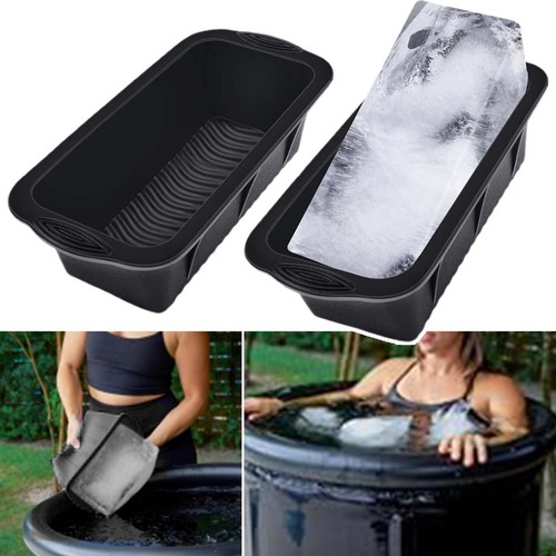 Reinforcement Ice Tray to Use Freezer Mold Capacity Ice Tray for Ice Blocks
