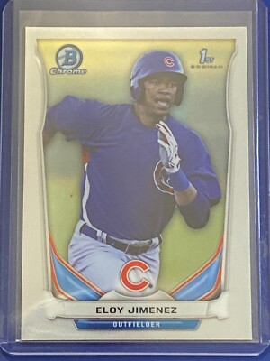   2014 Bowman Chrome Baseball Base Card Rookie #CTP-33 Eloy JIMENEZ  