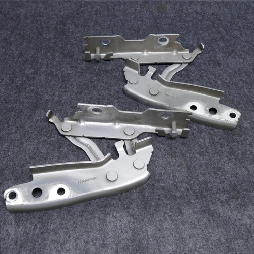 2005-2009 Chevy Uplander Hood Hinges LH RH Pair 994L Tarnished Silver OEM 76659 - Picture 4 of 6