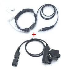 Throat Headset Tactical U94 PTT for Motorola XiRP6600 P6620 DP2400 MTP3250 Radio
