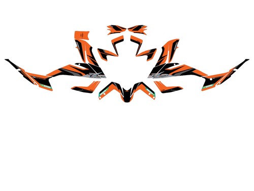 NEW Graphic kit for ktm 390 Adventure Graphic Decal Sticker Kit (20ST-O) - Picture 2 of 8