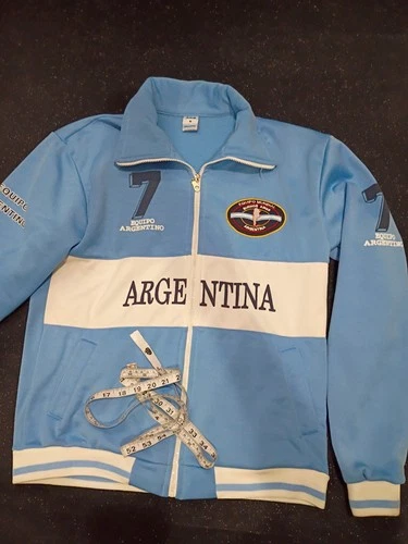 Equipo Mundial Argentina Zip Up Jacket Medium - product listing photo