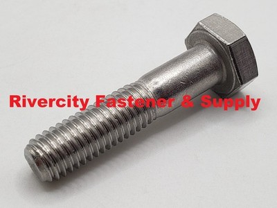 M10-1.5x45 A2 / 304 Stainless Hex Head Cap Screws M10x1.5 x 45 Bolts 10mm x 45mm