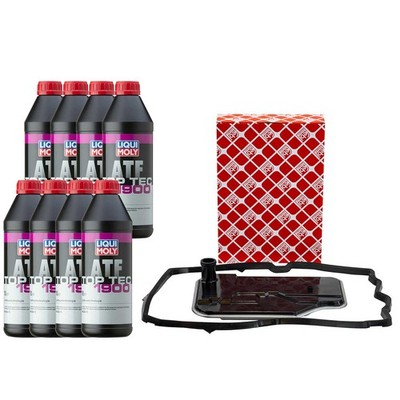 Set Getriebeöl ATF 1900 8 Liter + Getriebeölfilter für Mercedes SL 63 AMG R230