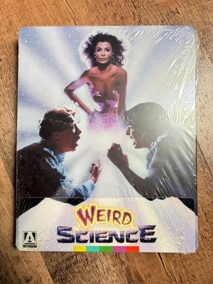 Weird Science w. Steelbook (Blu-ray, 1985, Region Free) *NEW/SEALED*