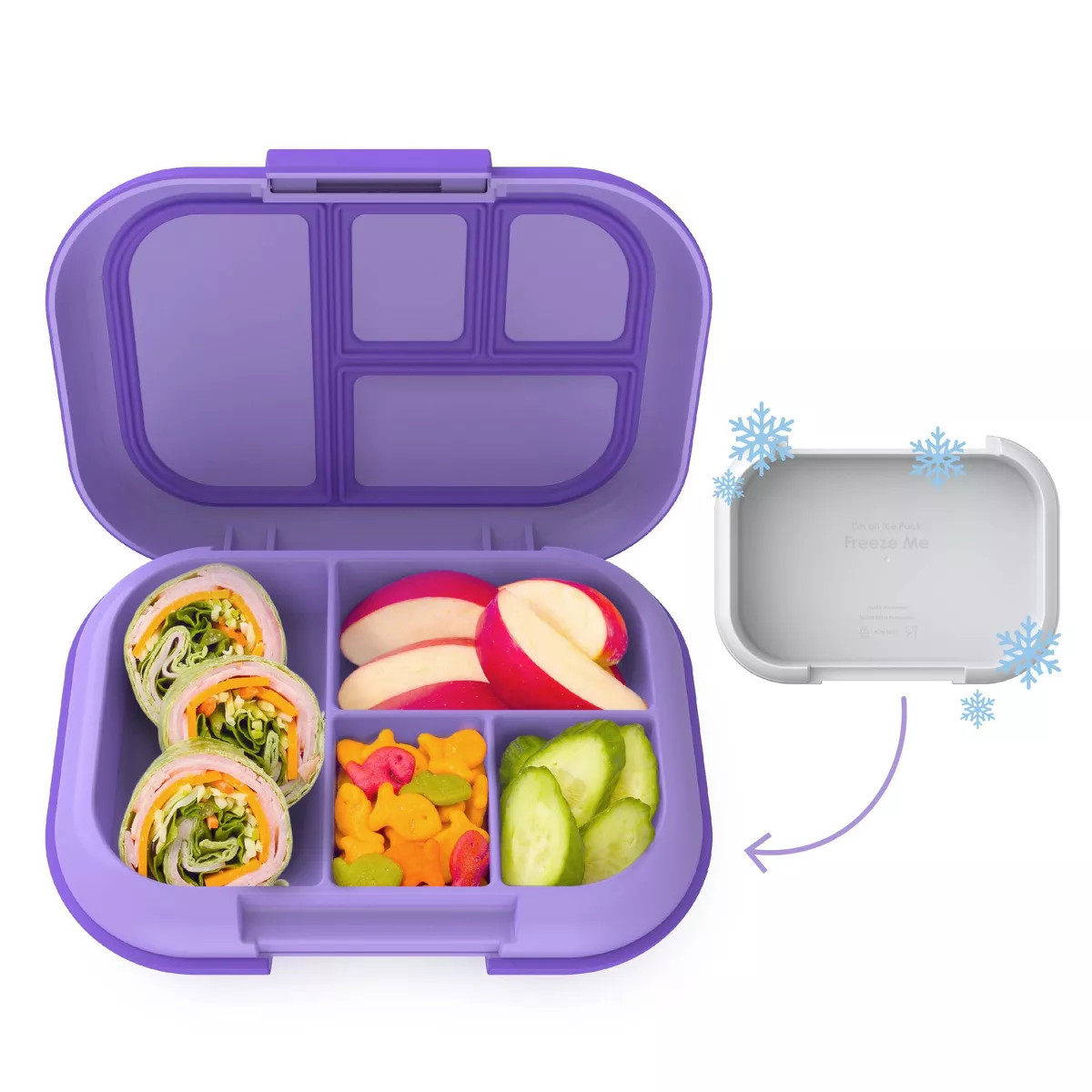 Bentgo Kids' Chill Lunch Box Purple