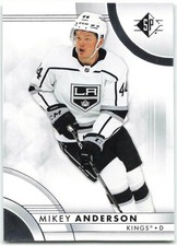 2023-24 SP Hockey #95 Mikey Anderson Los Angeles Kings