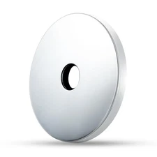 4.5 Inch Chrome Extra Large Shower Arm Flange Replacement Escutcheon Plate