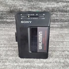 Sony Walkman WM-F2015 AM FM Radio Cassette Player Black Vintage Portable Audio