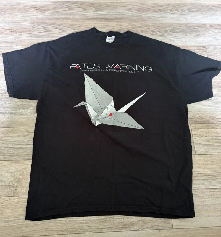 Fates Warning Darkness In A Different light Tour Shirt XL