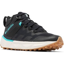 New Columbia Women's Facet 75 Mid Outdry Hiking Shoes 7 Black Blue