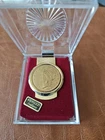 Kellogg & Co Replica 1854 Liberty Head Gold Coin Money Clip With Case Vintage