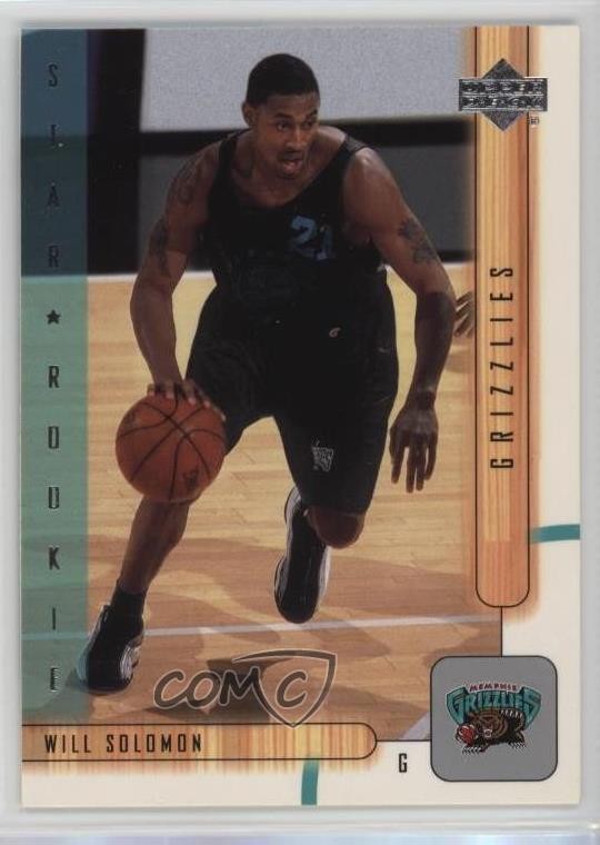 2001-02 Upper Deck Star Rookie Will Solomon #189 05cx