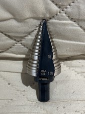 NEW NO PACKAGE DeWalt Step Drill Bit ( 7/8-in...