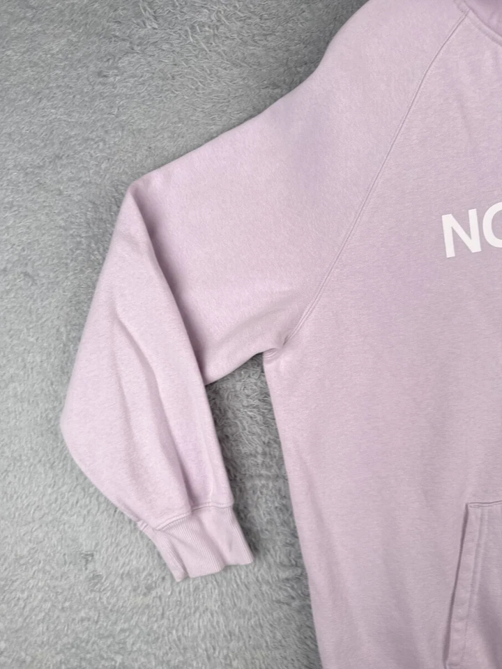 Suéter para mujer The North Face 2XL XXL púrpura suéter con capucha mezcla de algodón LEER Foto 3 de 4
