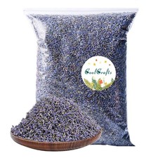 CoolCrafts Dried Lavender Flowers, Dry Buds Bulk for 1/2 Pound