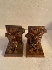 Boy Scouts of America Pedro Reads Copper Tone Boys Life Bookends Set
