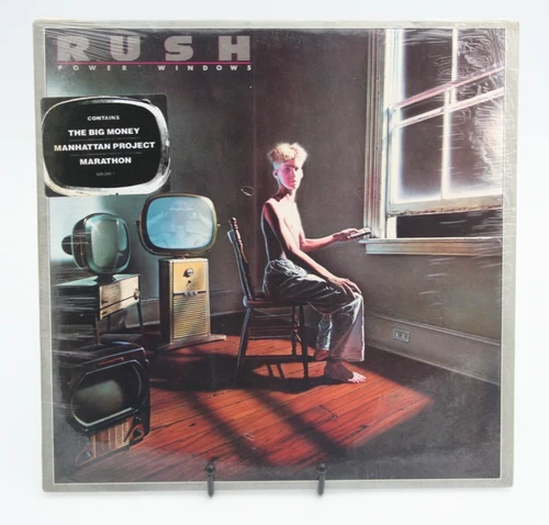 VTG Rush Power Windows In Shrink W/ Hype Sticker Record LP