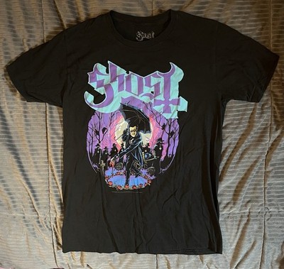 Ghost Cardinal Copia T Shirt Size Medium Black Official Merchandise USED GOOD
