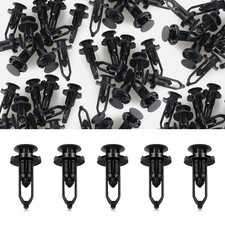 100pcs Pom Rivet Fastener Mud Flaps Bumper Fender Push Clips For Scion Toyota 100pcs Pom Rivet Fastener Mud Flaps Bumper Fender Push Clips For Scion Toyota