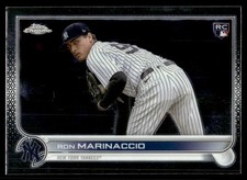 2022 Topps Chrome Update Ron Marinaccio Rookie New York Yankees #USC164