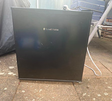 Russell Hobbs Black Tabletop Mini Fridge, Single Door, Manual Defrost, 1 Shelf