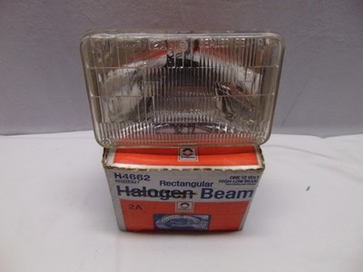 Guide Halogen Rectangular Beam head light H4662 12 V High low Beam 2A Sealed