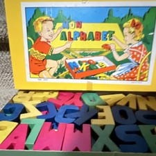 Wooden Alphabet Puzzle Educational Multicolor Letters 26-99 Pieces Ages 4-7