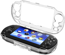 TNP Clear Hard Case for PS Vita 1000 - Protective Transparent Cover for Sony PSV