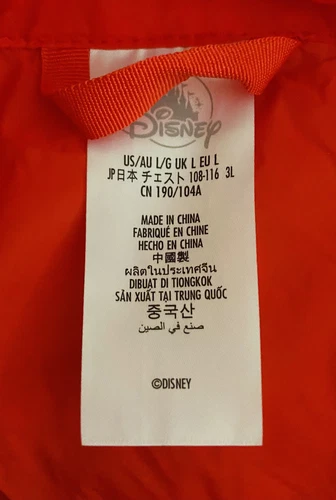 Disney Parks Minnie Mouse Red Polka Dot Puffer Jacket