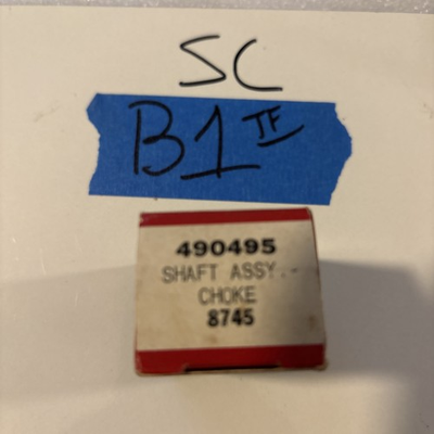 #ad Briggs amp; Stratton 490495 Choke Shaft Assembly OEM Genuine Small Engine Part $6.40
