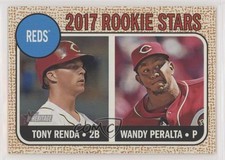 2017 Topps Heritage Rookie Stars Tony Renda Wandy Peralta #69 Rookie RC 0g46