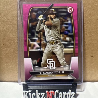 2025 Bowman Fernando Tatis Jr. Fuchsia Border /299 Padres #23