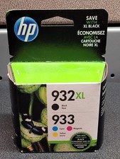 HP 932XL/933 N9H62FN Cyan/Black/Magenta/Yellow Ink Cartridge - Sealed