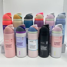 Owala 32oz 24OZ FreeSip Water Bottle Sea Salt Sport Mug Top Quality