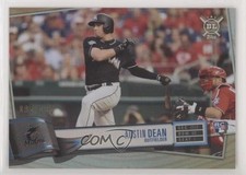 2019 Topps Big League Rainbow Foil 95/100 Austin Dean #289 fm0