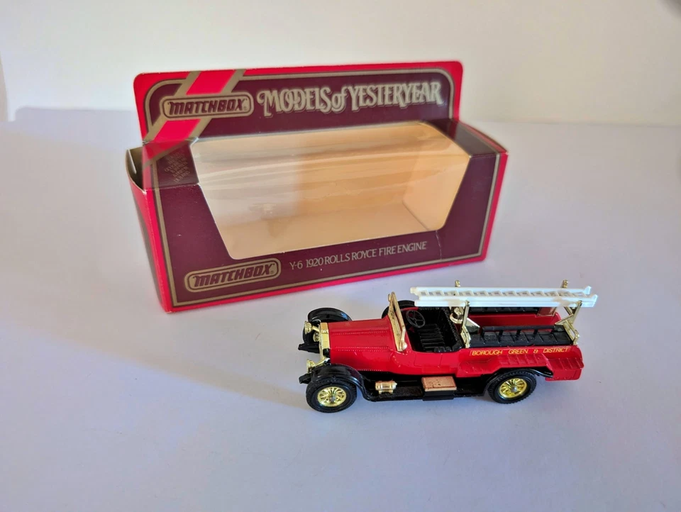 Matchbox Models of Yesteryear Y-6 1920 Rolls Royce Fire Engine - Image 2 of 4