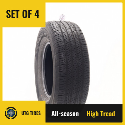Set of (4) Used 265/70R16 Hankook Dynapro HT 111T - 8-10/32