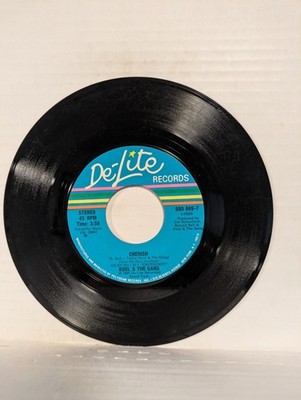 45 ~ Kool & The Gang: ''Cherish'' De-Lite 1984 (EX)